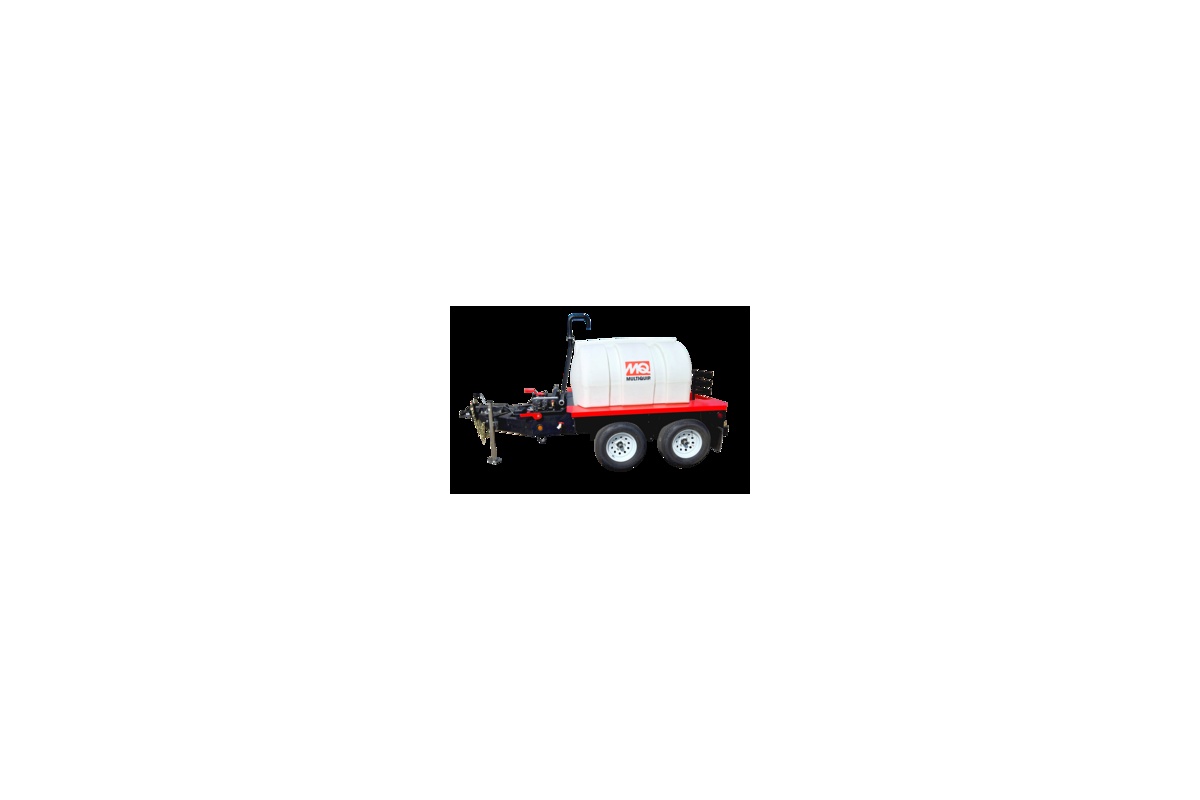 Multiquip heavy-duty equipment trailer