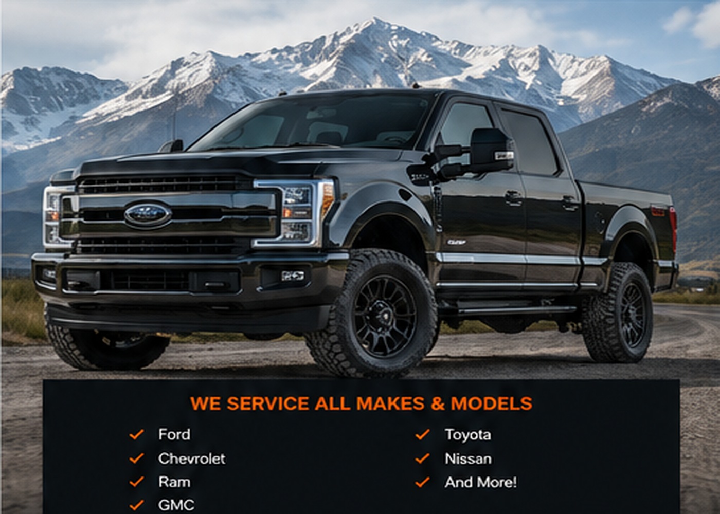 Heavy-duty pickup truck